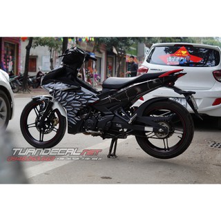 Tem Trùm Exciter 150 Đại bàng đen