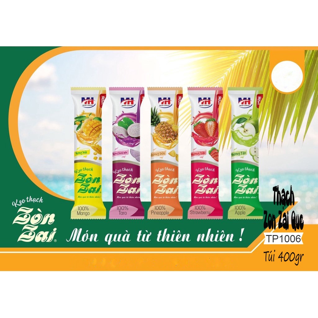 Thạch ZÒN ZAI túi 800gr
