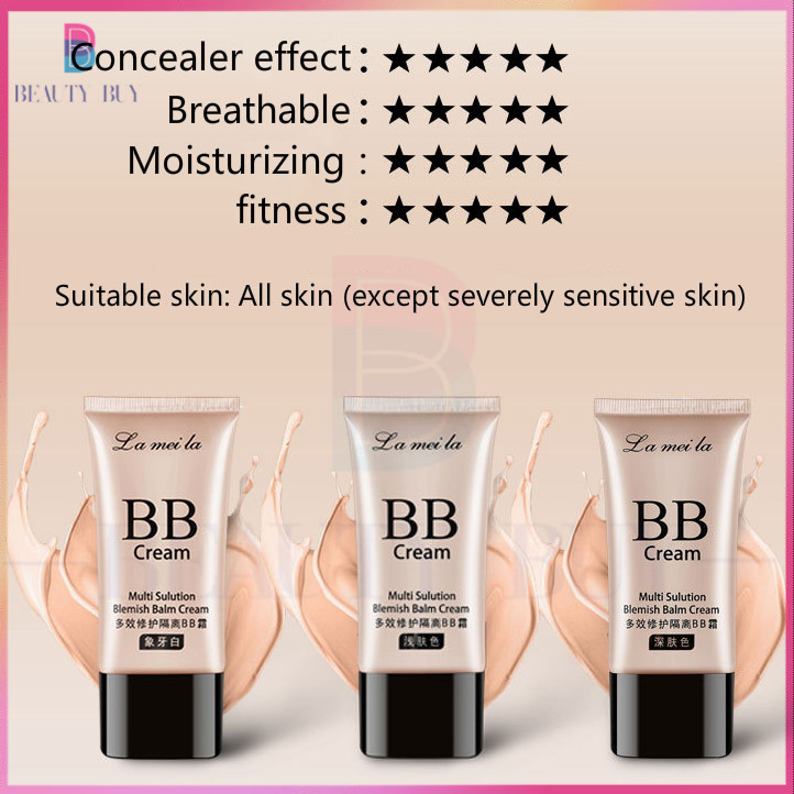 (Hàng Mới Về) Kem Bb Che Khuyết Điểm Dưỡng Ẩm Kiểm Soát Dầu Trang Điểm Lâu Trôi 6137 | BigBuy360 - bigbuy360.vn