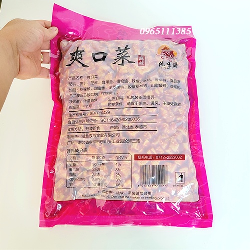 Củ Cải Giòn Cay Siêu ngon 2,5KG - Ca la thầu