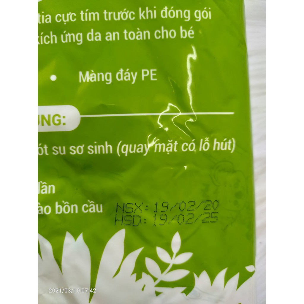 LÓT SU SƠ SINH MIPBI 30 MIẾNG hạn sử dụng: 19/02/2025