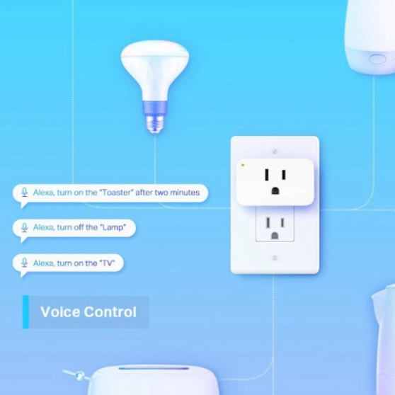 Ổ cắm điện thông minh tp link Tapo P100 và P105 wifi smart plug, bật tắt thiết bị điện từ xa bằng điện thoại