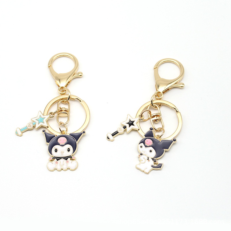 Móc Khóa Gắn Ba Lô Thiết Kế Kiểu Hoạt Hình Dễ Thương