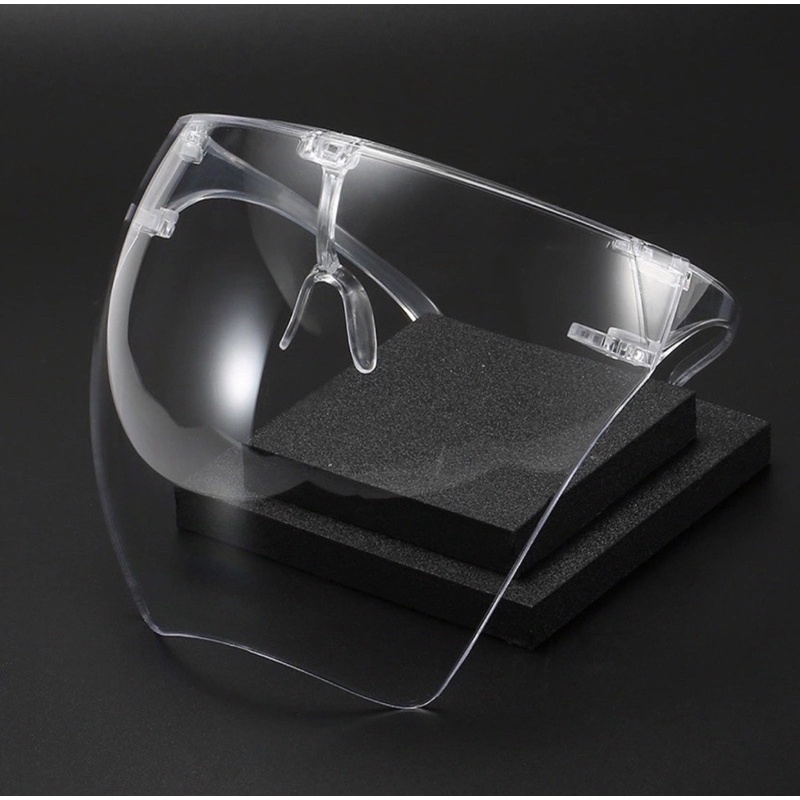 Kính Chống Giọt Bắn Phòng Dịch FACE SHIELD 🌟 HÀNG LOẠI 1🌟 Chắn bụi, hóa chất độc Hại, Kính trong suốt | BigBuy360 - bigbuy360.vn