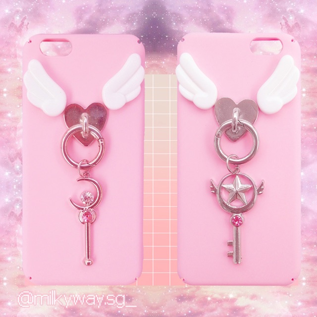 Ốp lưng Sailormoon/Sakura keychain