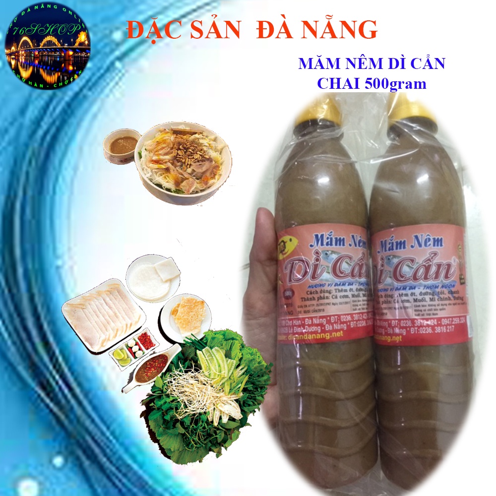 - MẮM NÊM DÌ CẨN - ĐẶC SẢN ĐÀ NẴNG