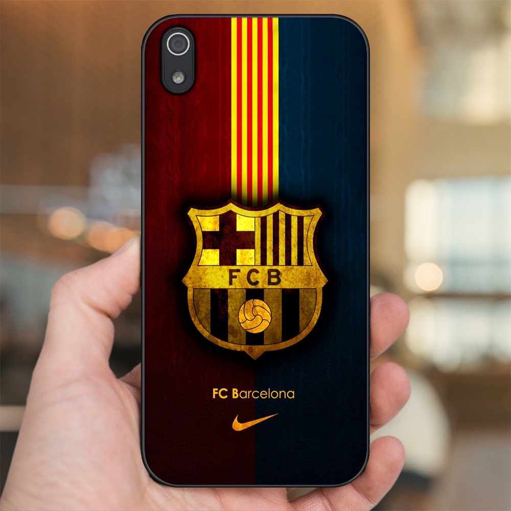Ốp lưng Xiaomi Redmi 7A viền đen in hình Barcelona Barca