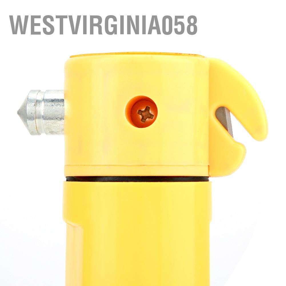 Westvirginia058 Westvirginia058 Búa an toàn thoát hiểm 4 trong 1 Máy cắt dây Đèn pin cảnh báo