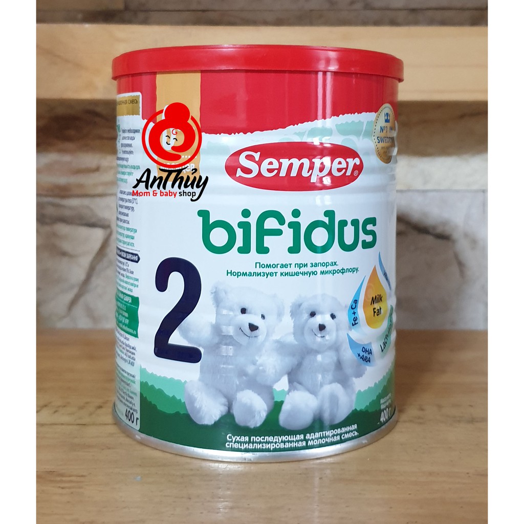 SỮA SEMPER BIFIDUS Nga 400g Số 2