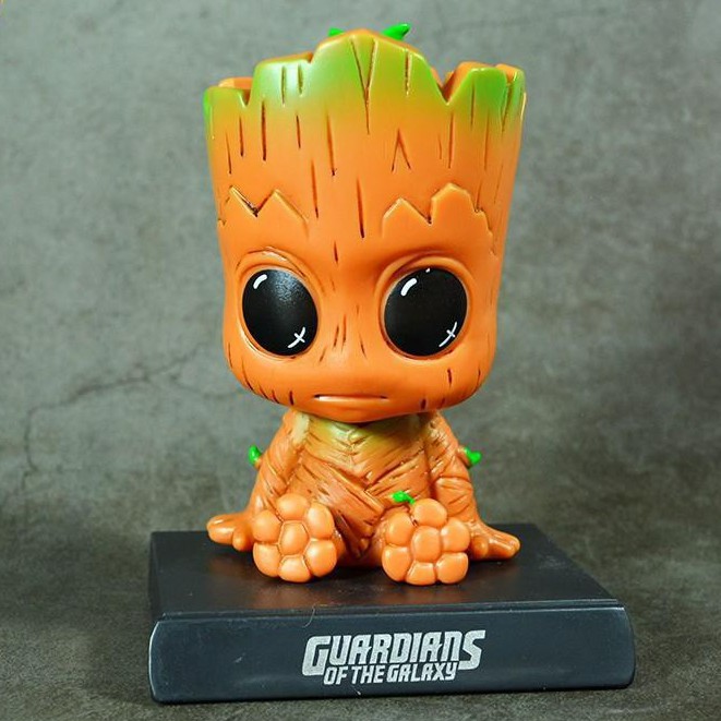 Mô hình giá đỡ điện thoại Avengers các siêu anh hùng Groot / Deadpool/ Spiderman