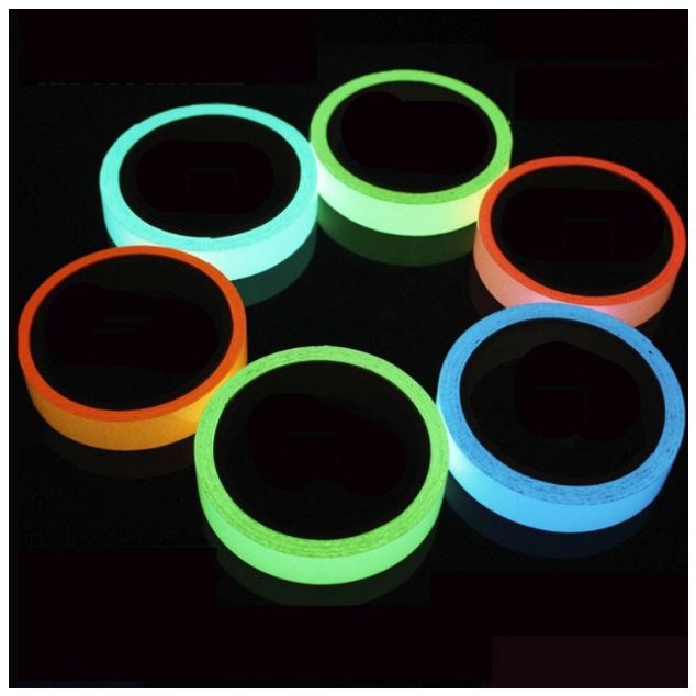 Băng keo Phát Sáng trong bóng tối (chọn màu)