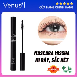 Mascara Missha 4D Chuốt mi Misha 4D Mi cong, dày, sắc nét 7g