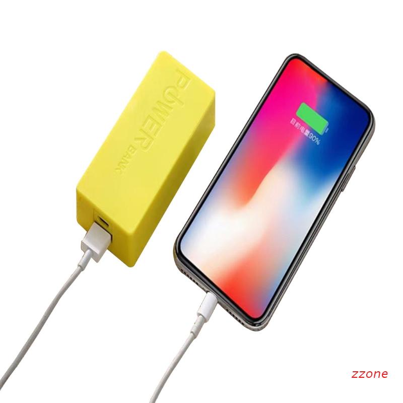 Vỏ Pin Sạc Dự Phòng 5600mah 2x 18650 Cho Điện Thoại