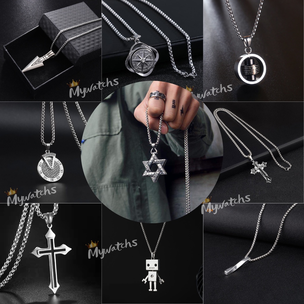Dây chuyền nam nữ Titan cá tính siêu ngầu, vòng cổ unisex cao cấp nhiều mẫu mã riêng siêu đẹp