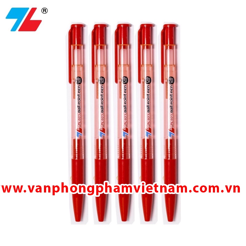 Bút bi Thiên Long TL-023 0.7mm ( Xanh,đen,đỏ)