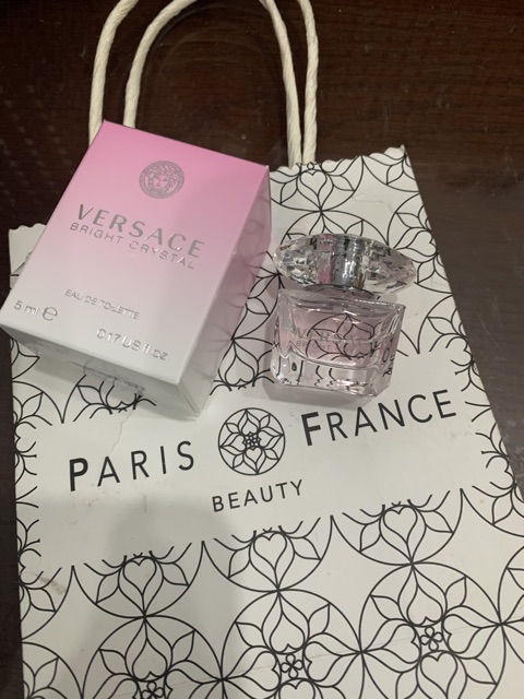 Nước hoa nữ mini versace bright crystal edt 5ml