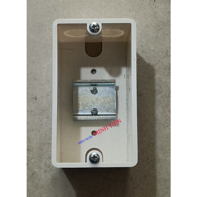 Hộp Đế Âm đơn NA101, đế âm đôi NA102, đế âm dùng cho CP tép  Nanoco