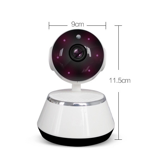 Camera giám sát, Camera wifi mini an ninh V380 phát hiện chuyển động - đàm thoại hai chiều - xoay 360 độ