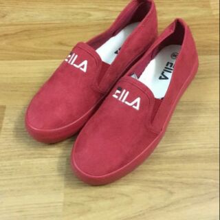 Giày lười nữ da lộn