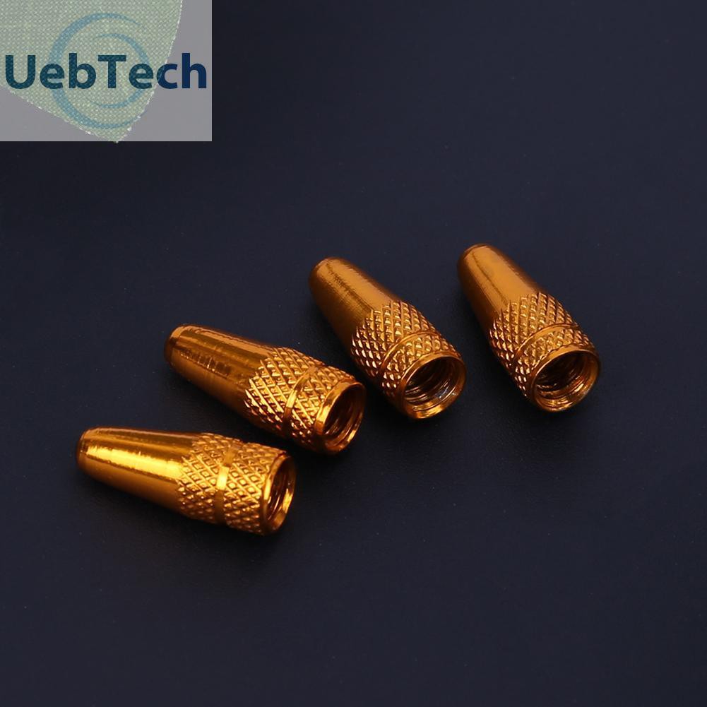 Set 5 nắp gắn van lốp xe đạp bằng nhôm cao cấp