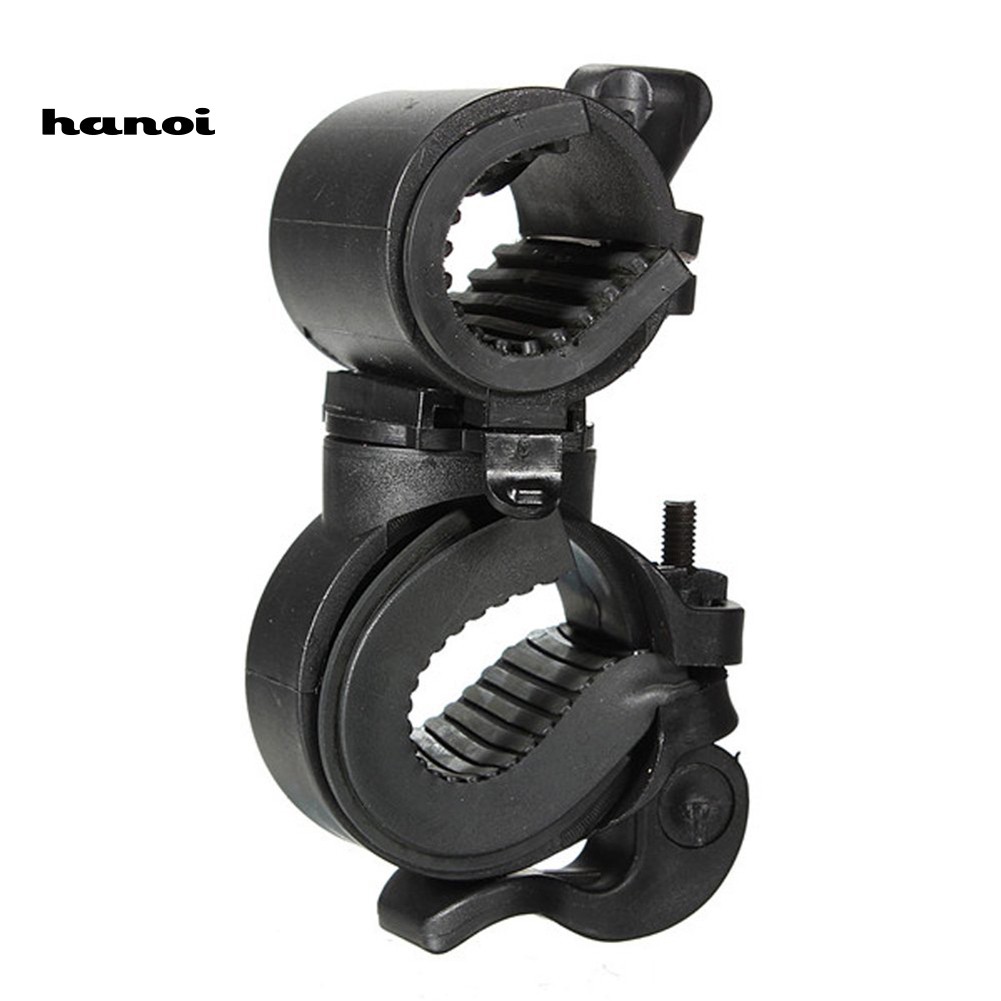 Giá Đỡ Đèn Pin Xoay 360 Độ Cho Xe Đạp