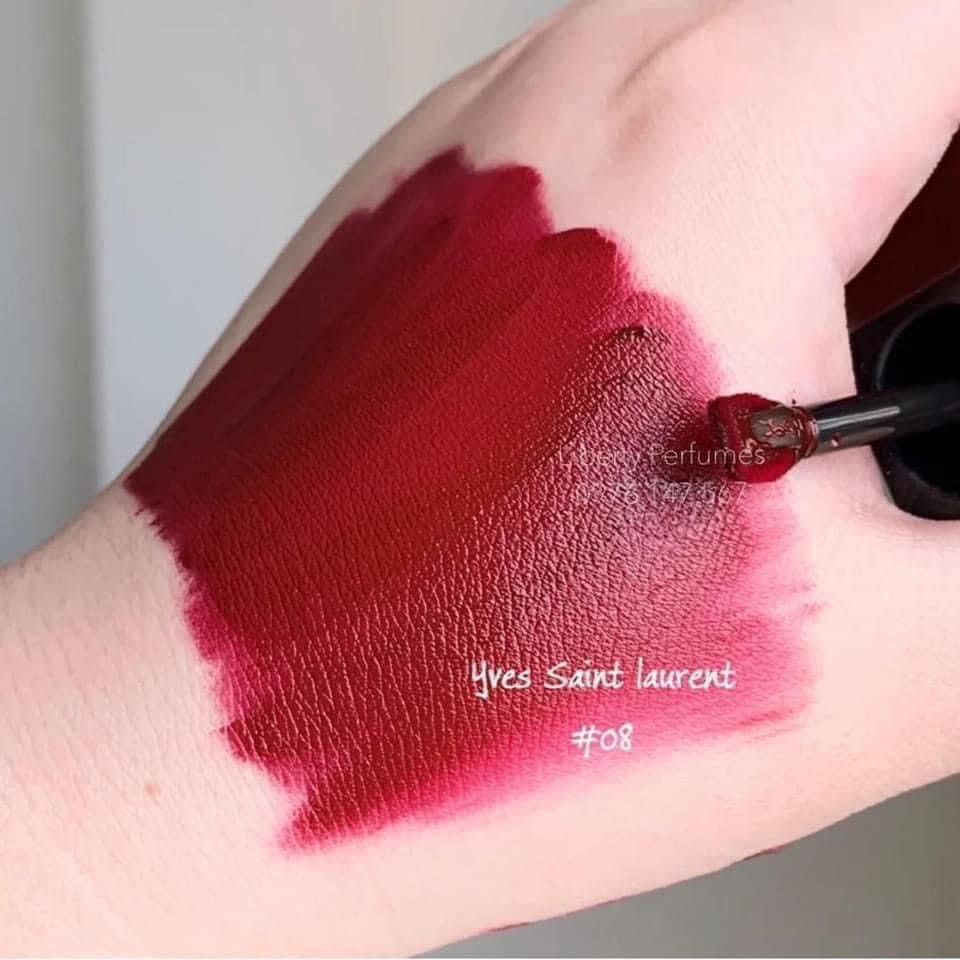 Son YSL Tatouge 08 Đỏ Cherry