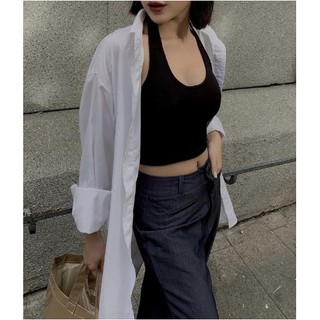 ÁO CROPTOP CỔ YẾM TRENDY HOT