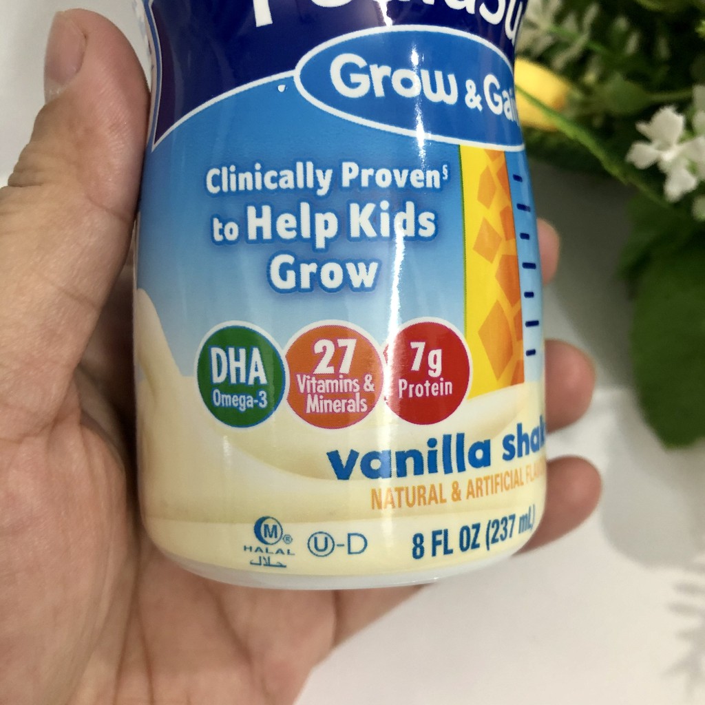 { SALE221 } ❤ [Date 8/2021] Thùng 24 chai sữa nước Pediasure Vani DHA Grow Gain 237ml Mỹ ( Hàng NEW )