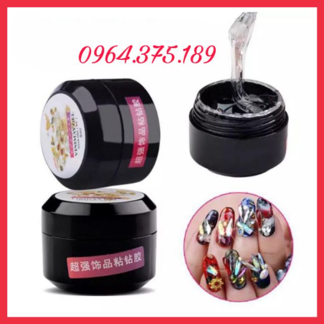 Gel đính đá Nail - hũ 8g