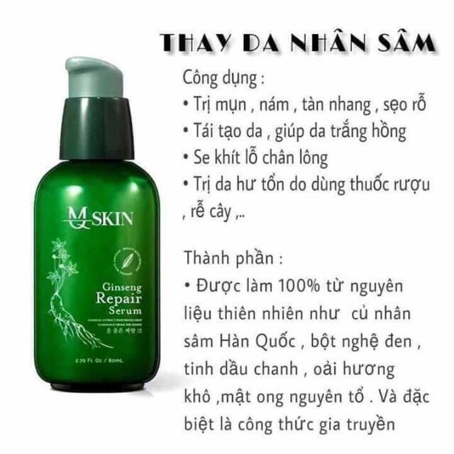 [CHÍNH HÃNG]Thay da sinh học nhân sâm Hàn Quốc