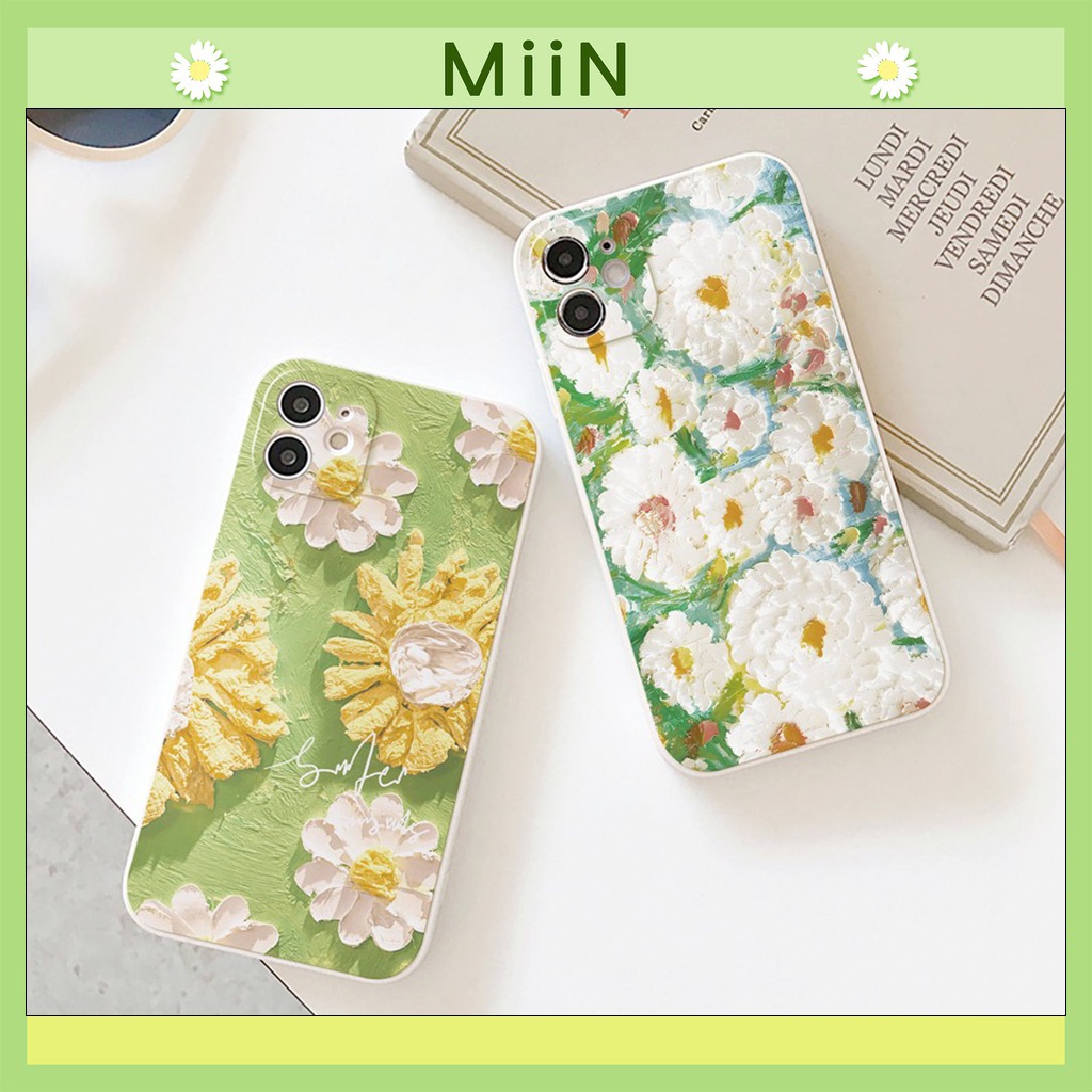 Ốp lưng iphone Pearl Daisy 6/6plus/6s/6splus7plus8plus/x/xr/xs/11/12/13/pro/max/plus/promax/Shin/Case/Miin/Shop/awifi