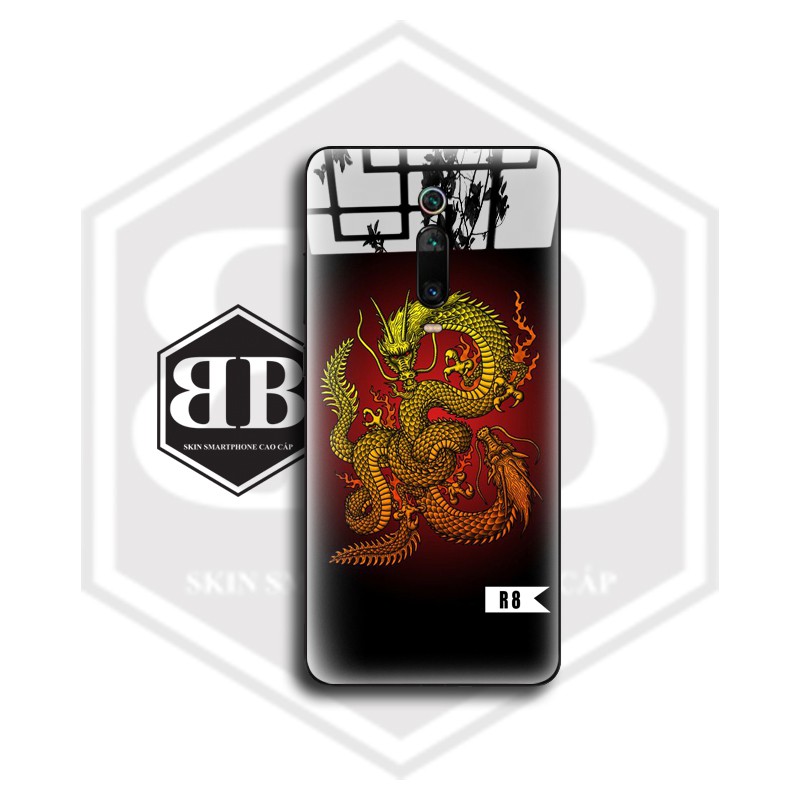 Ốp lưng kính cường lực Xiaomi Redmi Note 10 CC9 Pro / Redmi K20 Mi 9T / Mi CC9 Mi A3 Lite / Note 9 Pro Max hình rồng | BigBuy360 - bigbuy360.vn