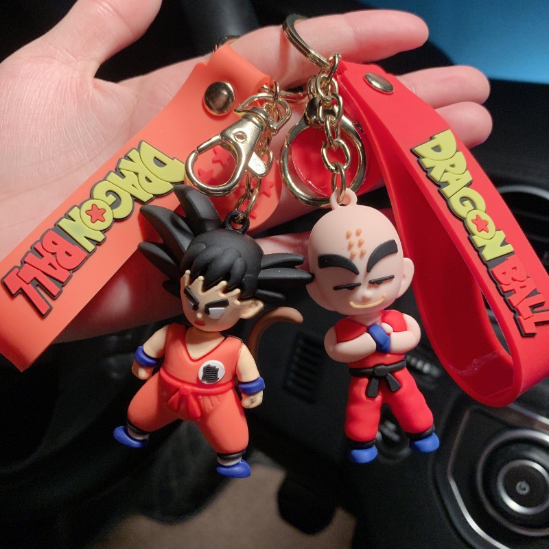 Móc khóa hình nhân vật Son Goku trong Dragon Ball Z
