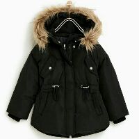 ÁO PHAO LÔNG VŨ BÉ GÁI ZARA KID còn size 6 (116 cm)