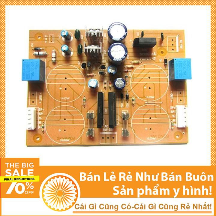 Mạch Nguồn Công Suất Amply 35V - 4 Tụ