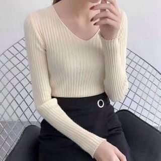 ÁO LEN CỔ TIM ÔM BODY HÀN QUỐC