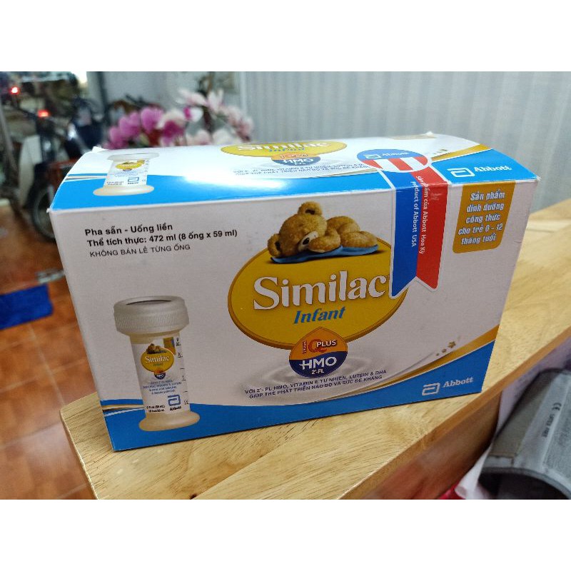 Bộ thùng sữa Similac Infant 48 ống 59ml