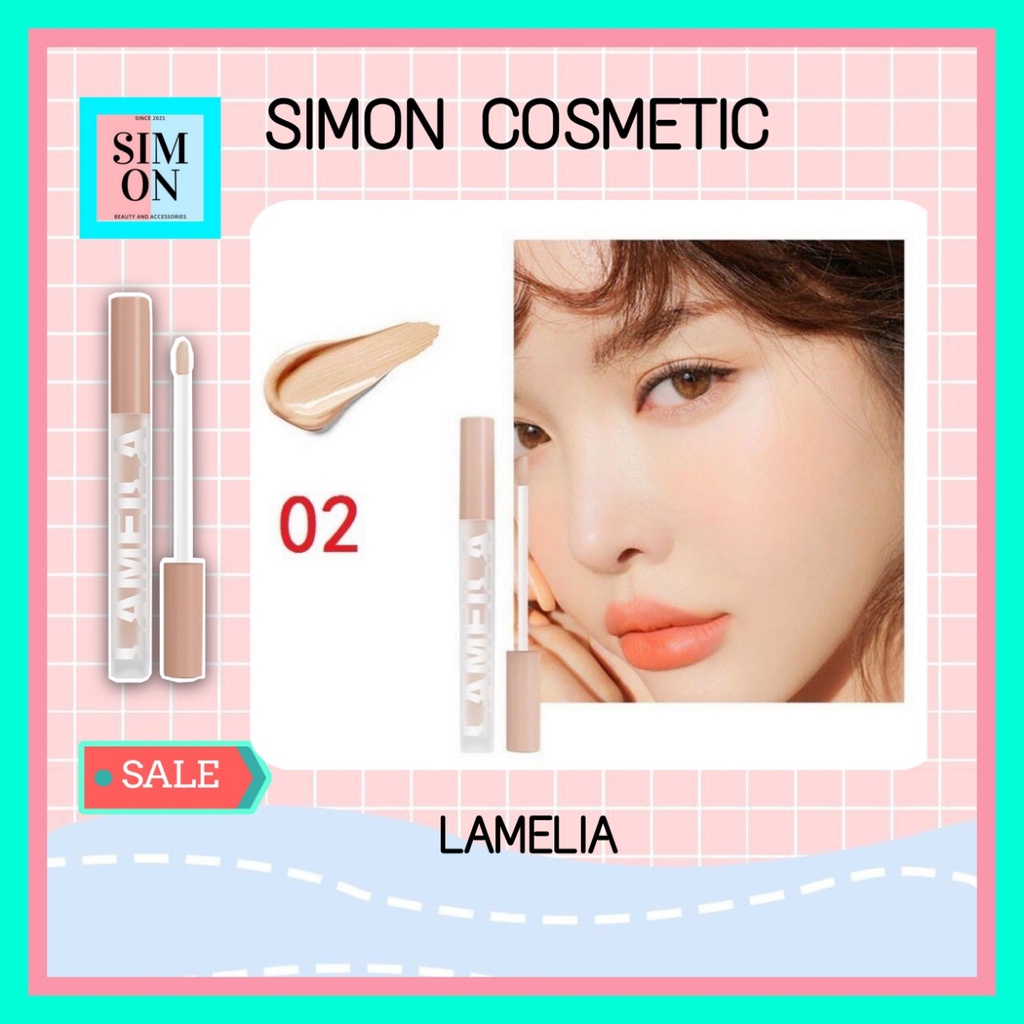 [SIMONLA] Kem Che Khuyết Điểm Kiềm Dầu Siêu Mịn Lamelia Concealer The Same Cover Perfection Nội Địa 30g | BigBuy360 - bigbuy360.vn