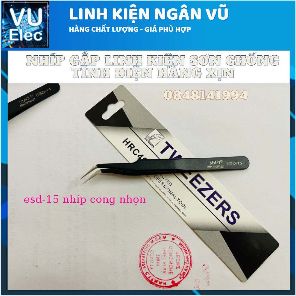 Kẹp Linh Kiện VETUS - Nhíp gắp linh kiện hàng xịn