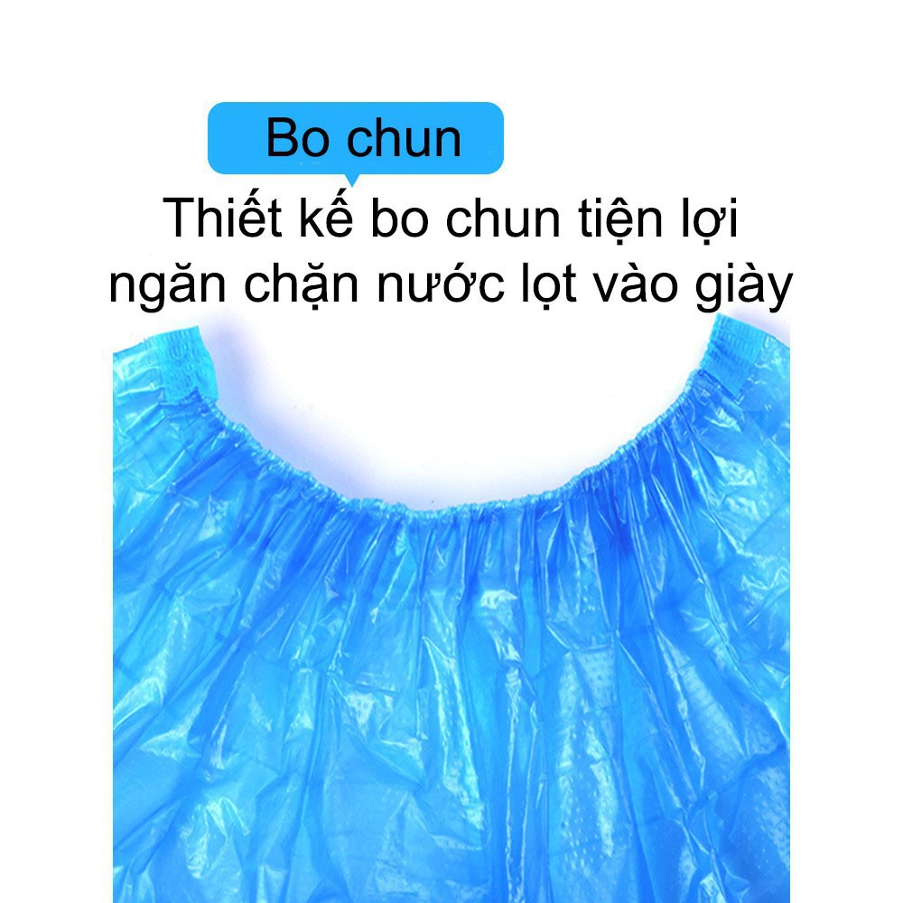 Sachi  - ủng nilon đi mưa, Nilon bọc giầy, giầy dép đi mưa dùng 1 lần, bọc giày bảo quản chống bụi bẩn