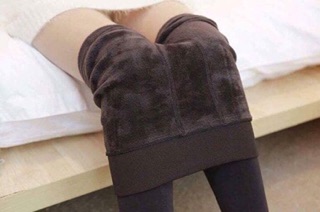 Set 2 chiec Quần tất lót lông dẫm gót