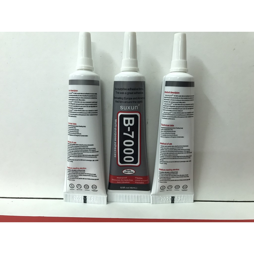 Keo B7000 15ML Dán Gioăng Màn Hình Và Linh Kiện Điện Thoại-Keo Gắn Đá, Chi Tiết Nhỏ