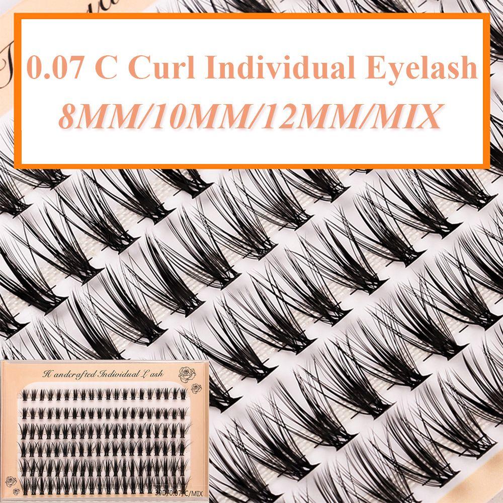 Hộp Lông Mi Giả 8 / 10 / 12mm Mềm Mại Tự Nhiên