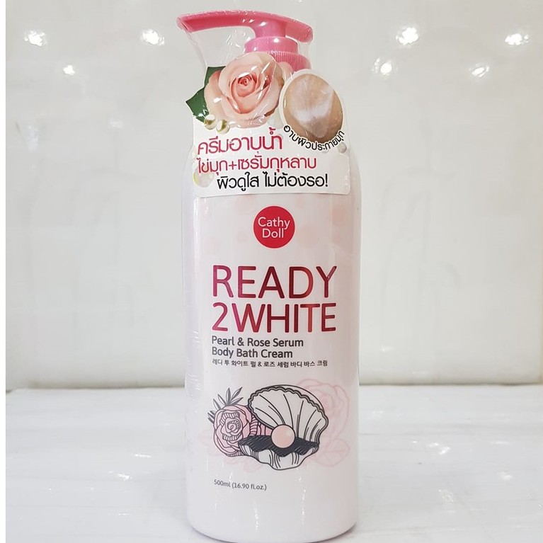 Sữa tắm trắng da Cathy Doll Ready 2 white One Day Whitener Body Cleanser 500ml