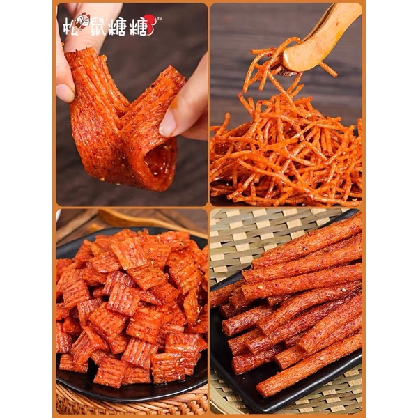 Tăm Cay Monky Tẩm Vị Ăn Liền - Que Cay Ăn Vặt Douyin  Trung Quốc Gói 70gr Thơm Ngon