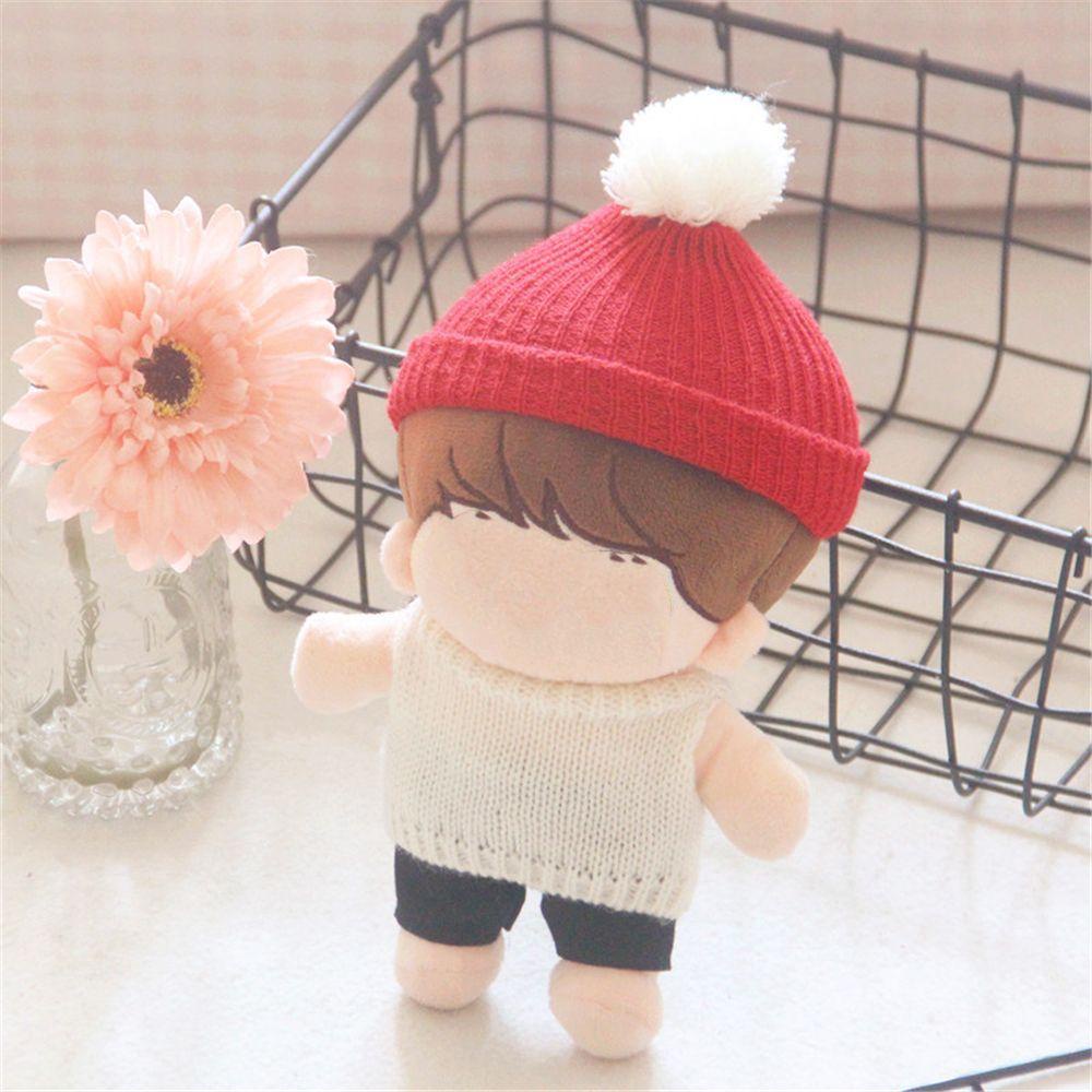 Bộ Trang Phục Đồ Chơi Búp Bê Gồm Yếm Quần Và Áo Khoác Hình Vịt Con Màu Vàng Cầu Vồng Dễ Thương