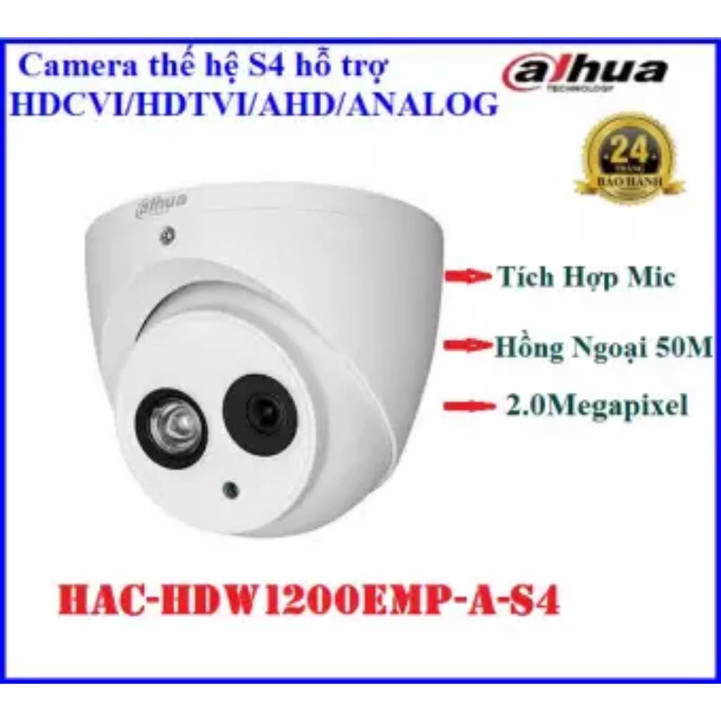 Camera Dahua HAC-HDW1200EMP-A-S4