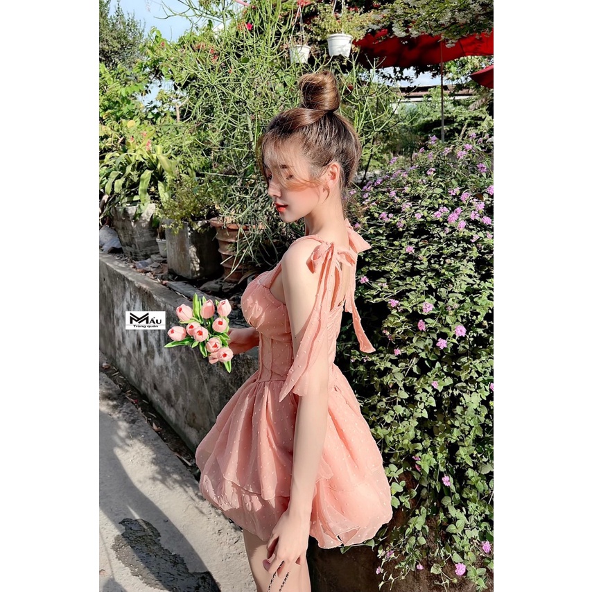 Váy chấm bi 2S Hot Girl Sang Xịn Mịn  hOT HOT