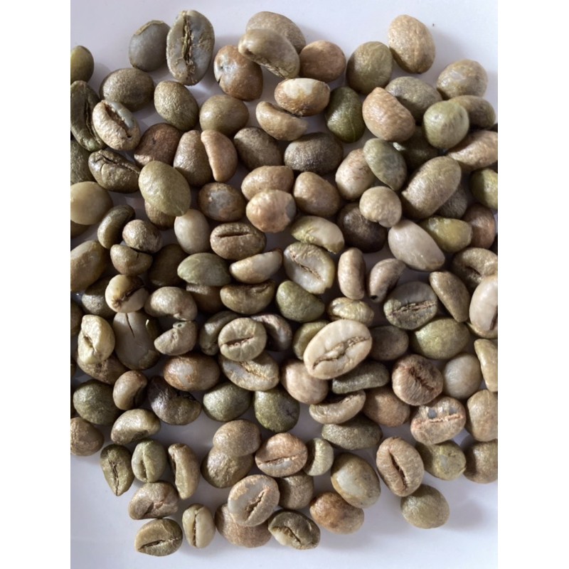 1kg Cà phê nhân hạt tươi robusta đã qua sàng lọc