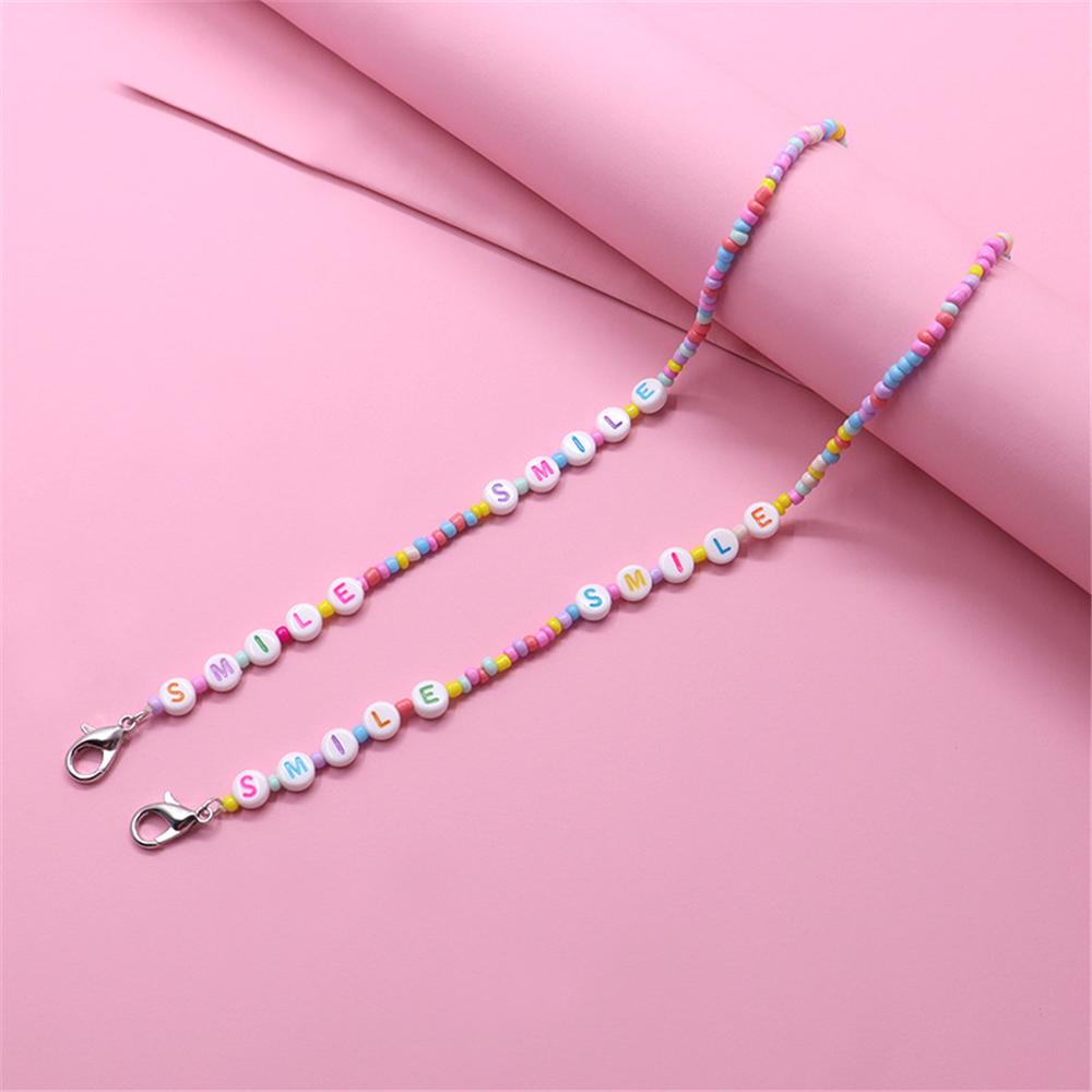 NIUYOU Dây Đeo Mắt Kính Đính Hạt Acrylic Thời Trang